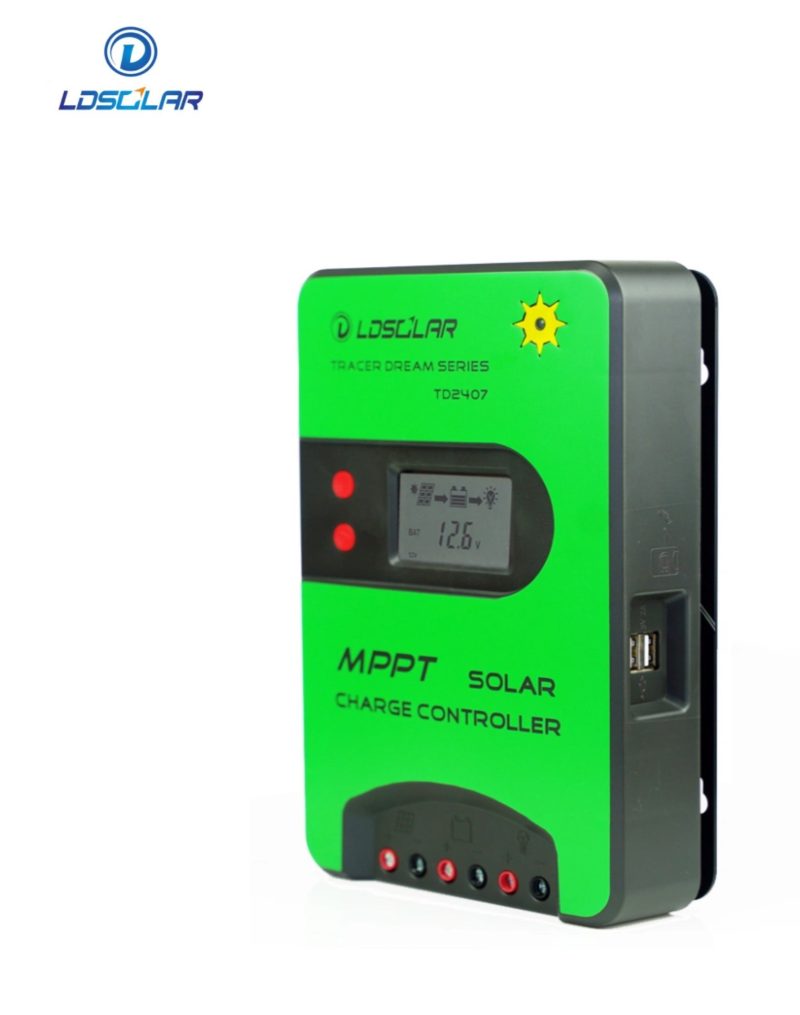 Controlador de carga 20A 12/24v MPPT