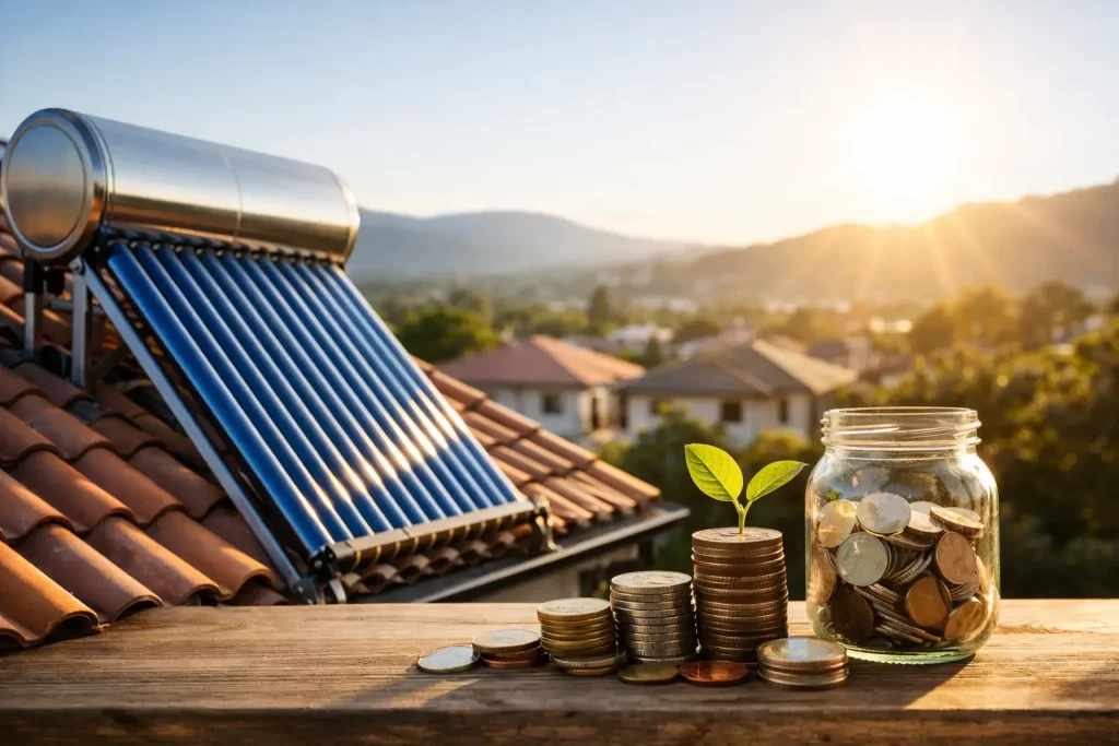 Cuánto ahorra un calentador solar al mes