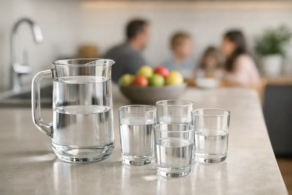 Cuántos litros por persona calcular en casa