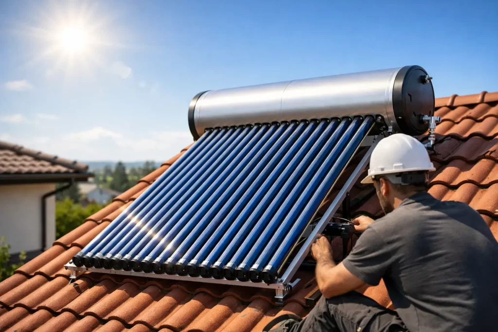 Instalar calentador solar en casa: qué mirar