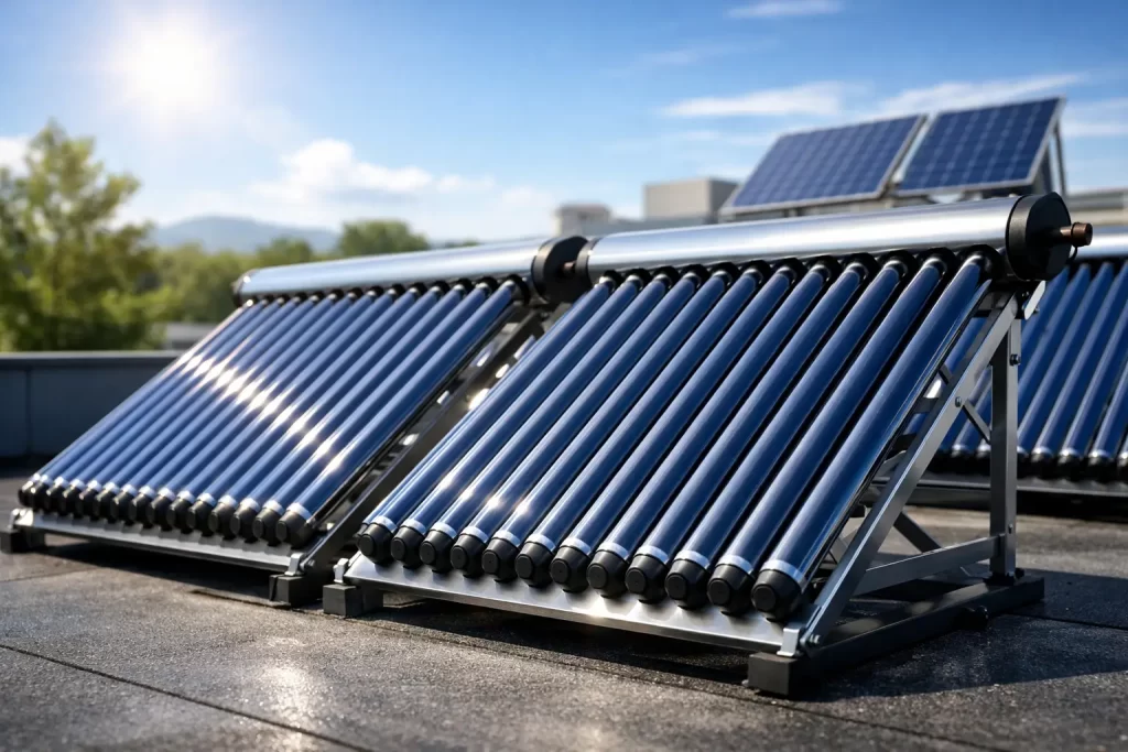 Colectores solares de vacío para ahorrar más