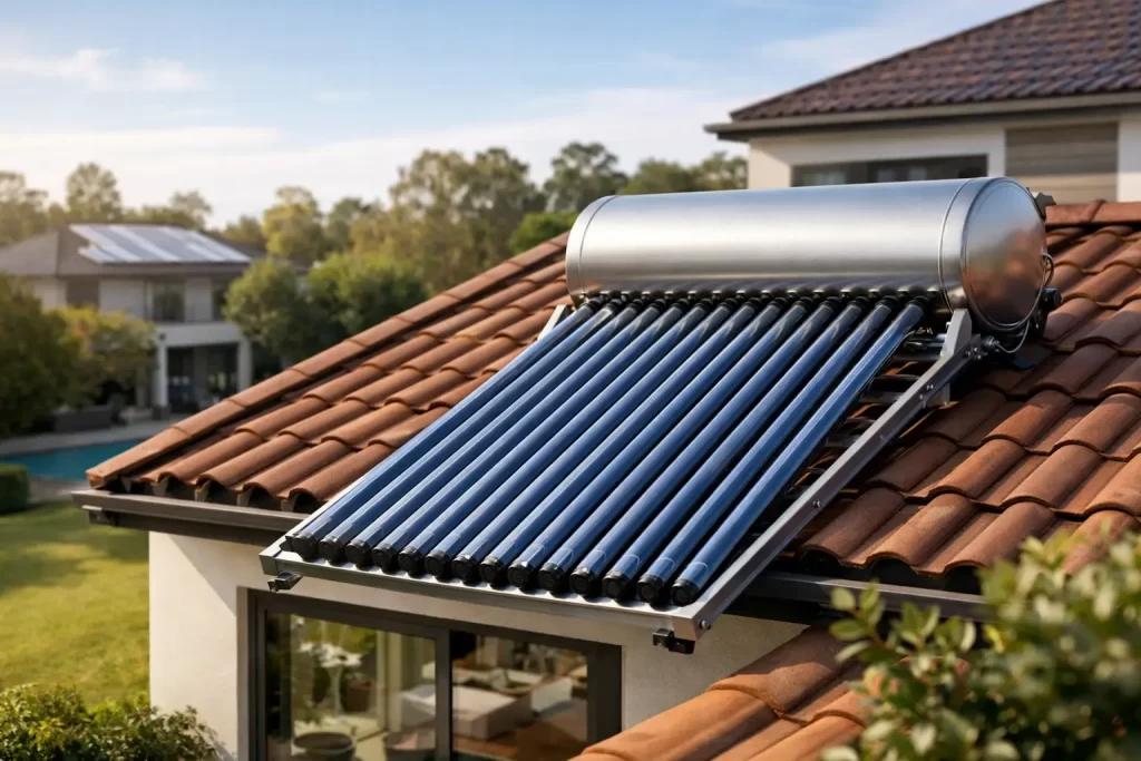 Cómo dimensionar un termotanque solar residencial