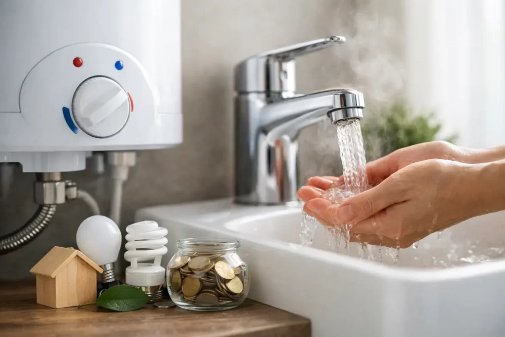 Guía de ahorro energético de agua caliente