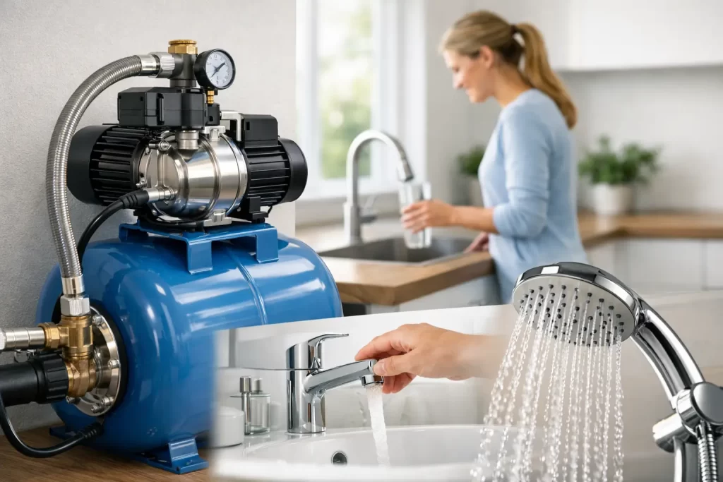 Sistema presurizado para vivienda: cómo elegir