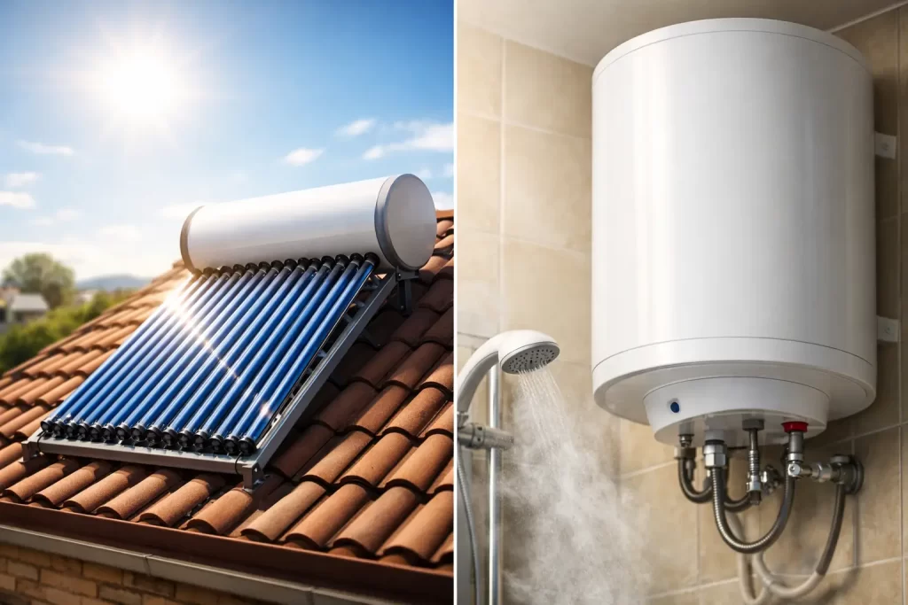Termo solar o eléctrico ¿cuál te conviene más?