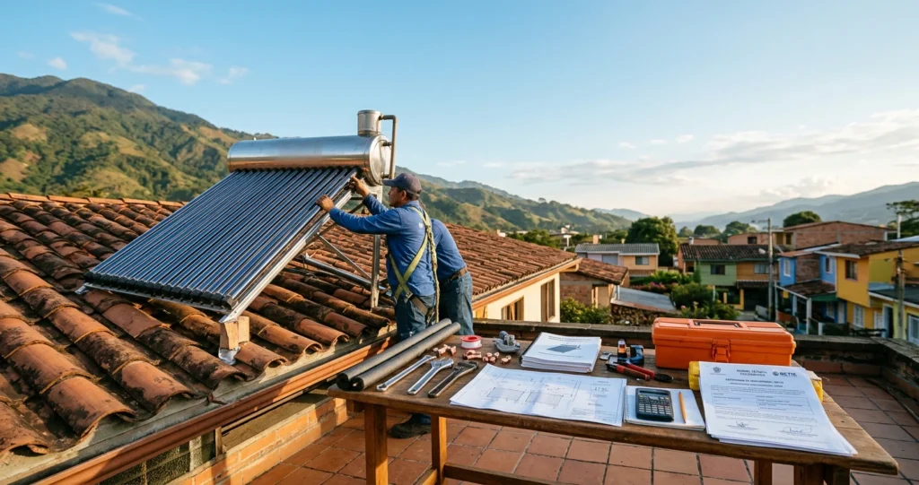 Cómo elegir un instalador de calentadores solares confiable