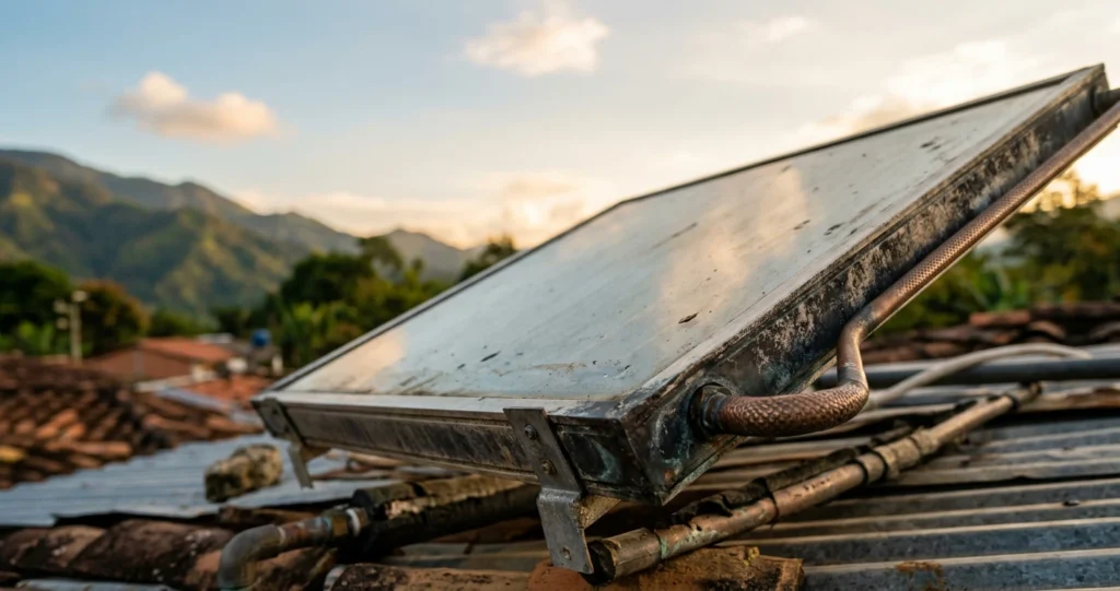 Vida útil de un calentador solar: cuántos años dura