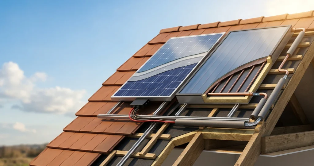 Energía solar térmica vs fotovoltaica: diferencias clave